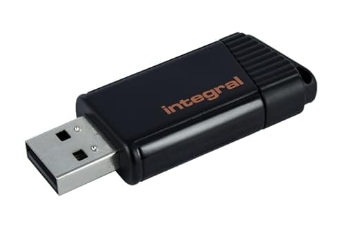 Image of Integral 32GB USB Memory 2.0 Flash Drive Pulse Orange, INFD32GBPULSEOR