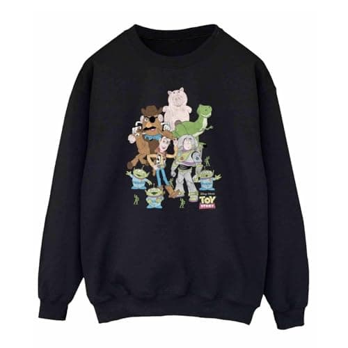 Image of Disney Women's Toy Story Group Sweatshirt X-Large Black