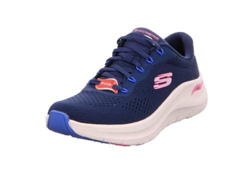 Image of Skechers ARCH FIT 2.0 BIG LEAGUE, Women's Sneaker, Navy, 5 UK
