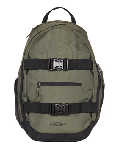 Image of Element Mohave - Large Modern Skate Backpack - Unisex - Brown.