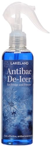 Image of Lakeland Antibacterial Fridge & Freezer De-Icer Spray 250ml – Speeds Up Clearing Ice Fragrance-Free