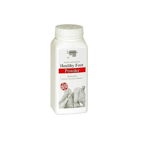Image of PNJB Athletes Healthy Foot Powder Medicated Treats And Prevents Anti-FUNGAL 75g, Prone To Excessive Sweating And Odour, Daily Foot Care Regime, Talcum Powder, Controls Sweat (1pcs)