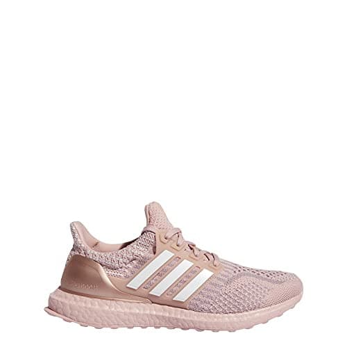 Image of adidas Ultraboost 5.0 DNA Shoes Women's, Wonder Mauve/Cloud White/Acid Red, 10 UK