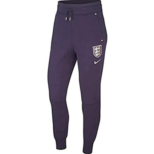 Image of NIKE Ent Nsw Technologie Fleece Pants Aut Women's Pants - Purple Dynasty/White/White/P48, M