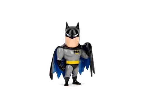 Image of Jada Toys DC Batman (1 Piece) - 1 of 4 Collectible Metal Figures (Batman, Joker, Catwoman, Harley Quinn) for Fans and Collectors from 8 Years, Wave 2, Random Selection, 6.5 cm