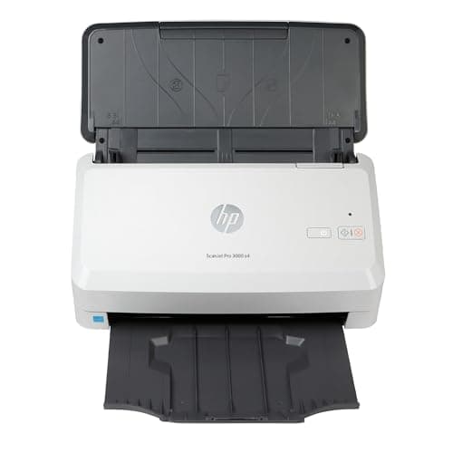 Image of HP ScanJet Pro 3000 s4 Sheet-Feed Scanner (6FW07A), Light Grey, Small
