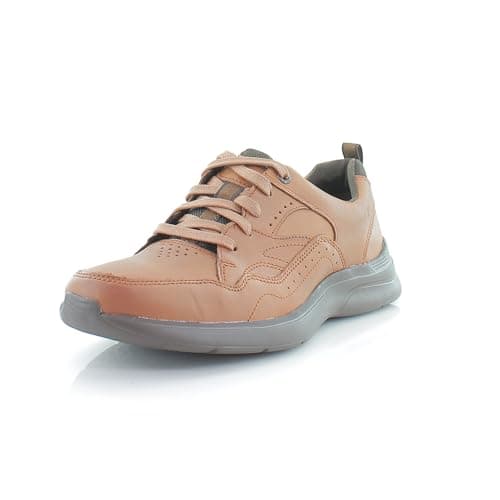 Image of Rockport Men's Total Motion Active Walk Sneaker, Tan, 7.5 UK