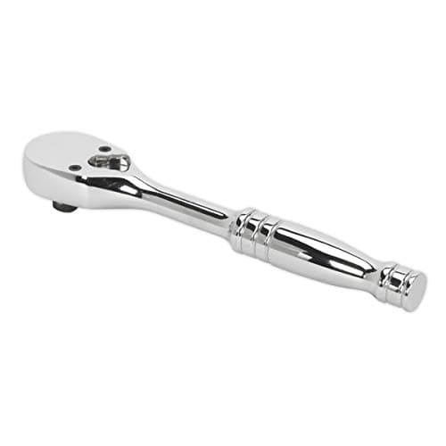 Image of Sealey Ak660Df Ratchet Wrench 1/4In Sq Drive Dust-Free Pear-Head Flip Reverse