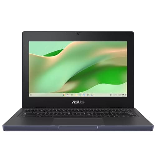 Image of ASUS Chromebook CZ11 11.6 Inch Laptop | MediaTek Kompanio 520 Processor | 8GB RAM | 64GB eMMC Storage | ChromeOS | WiFi | Student Laptop | Portable Lightweight Notebook