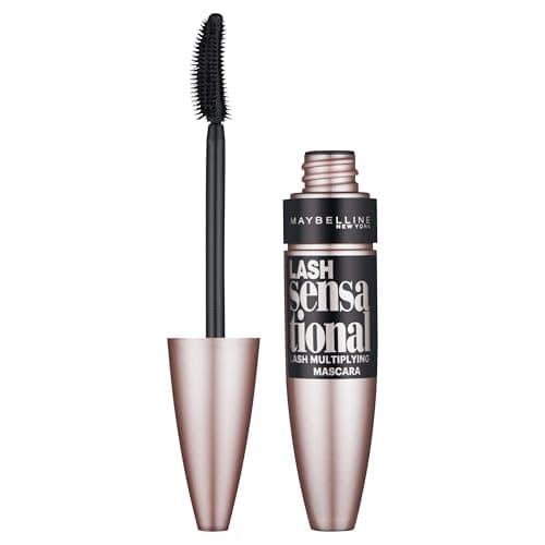 Image of Maybelline Mascara, Lash Sensational Volumizing & Thickening, Eyelash Lengthening, Flake Free Formula, Layer Reveal Brush, Defining Mascara, Maybelline New York, Colour: Intense Black