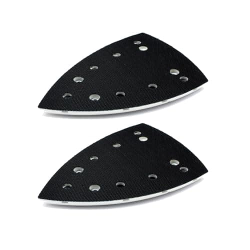 Image of Trade-Shop Sanding Shoe/Sanding Plate, 100 x 150 mm, Compatible with Festool DS 400, DTS 400, DTSC 400, Replaces 493723 (SSH-STF-Delta100x150/7), Pack of 2