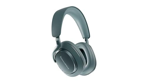 Image of Bowers & Wilkins Px7 S3 Wireless Headphones, Noise Cancelling Over-Ear Bluetooth Headphones with aptX™ Adaptive, 8-Mic ANC, Fast Charging, 30-Hour Battery Life - Frost Blue