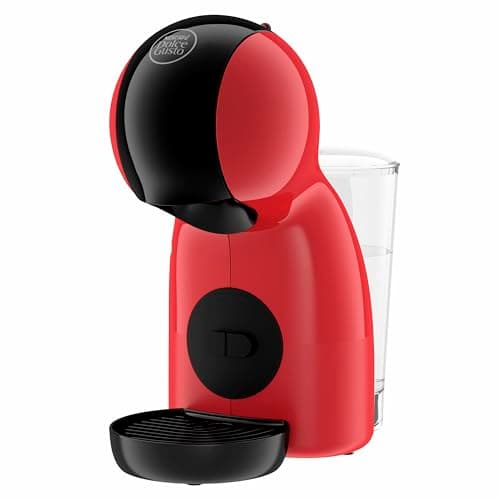 Image of KRUPS Nescafé Dolce Gusto Coffee Capsule Maker, Pressure 15 Bars, Coffee Pod Machine, Cold or Hot Multi-Drinks, Intuitive, Compact, Eco Fashion, Piccolo XS Rouge KP1A3510