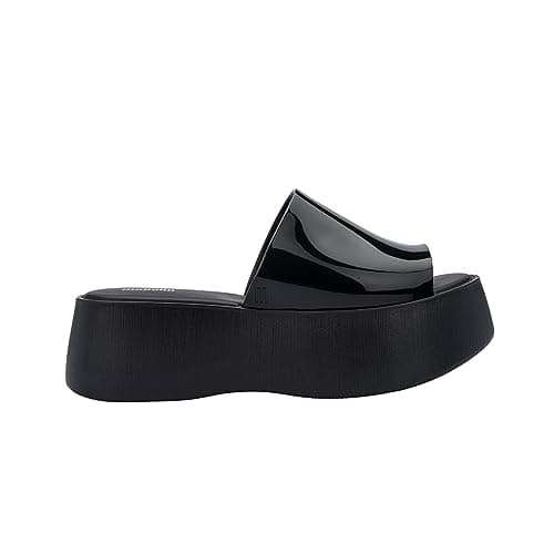 Image of Melissa Women's Becky Sandals, Black, 4 UK
