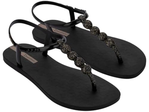 Image of Ipanema WOMENS CLASS EASY ON GLOW FEM BLACK/GLITTER/GREY