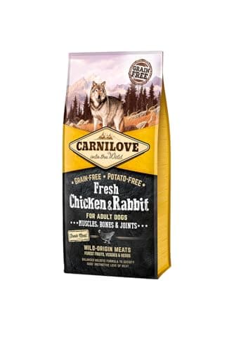 Image of Carnilove Carnilove Canine Adult Fresh Chicken Rabbit Joints 12kg 1200g