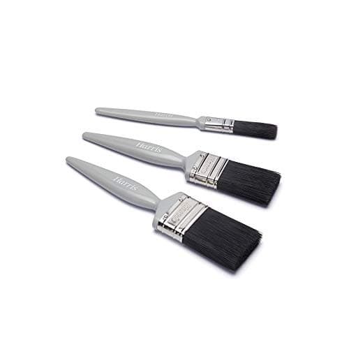Image of Harris Essentials Woodwork Gloss Paint Brush 3 Pack, 1in, 1.5in, 2in
