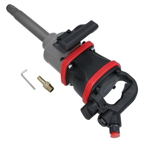 Image of AB Tools 1 Inch Drive HGV Air Impact Wrench Gun Long 9in. Anvil 3200Nm 2360 Ft/lbs