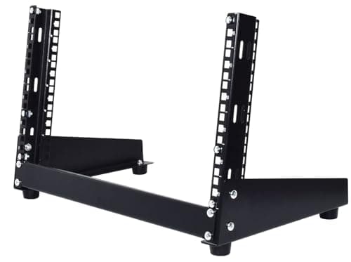 Image of Adastra | 19" Open Framed Desk Top Rack Mount for AV, Media, IT, Data Equipment | 6U