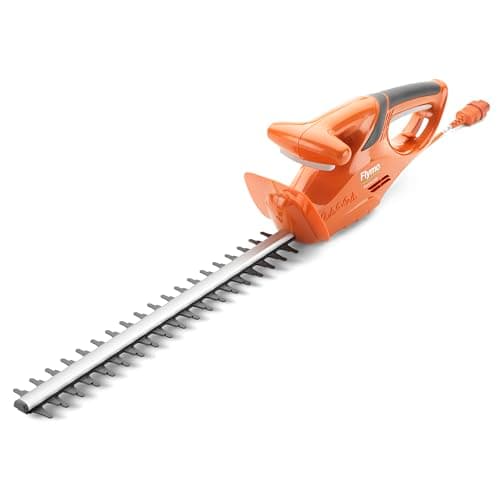 Image of Flymo EasiCut 450 Electric Hedge Trimmer – Precision Cutting, 45cm Cutting Length, Lightweight Design, Crisp and Clean Finish, Ideal for Hedge Maintenance and Shaping, Orange