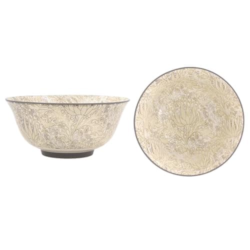 Image of The Leonardo Collection William Morris Artichoke Bowl 15cm for Home & Kitchen | BPA Free Lightweight Bowl for Kids & Adults | Durable Bowls for Salad, Pasta, Cereal & Daily Food Prep