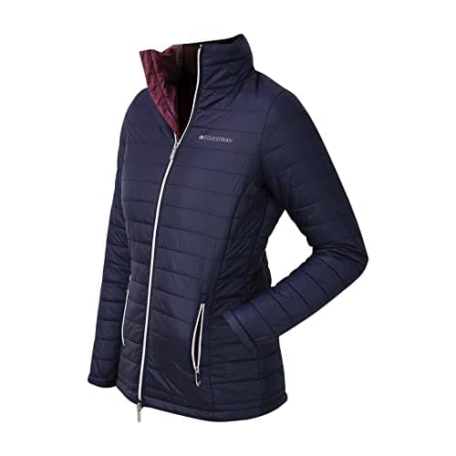 Image of Hy Womens/Ladies Synergy Padded Jacket (S) (Navy/Fig)