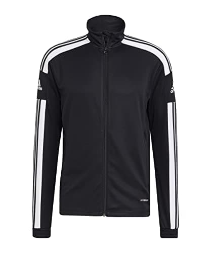 Image of adidas Men's Squadra 21 Training Jacket, Black/White, L Tall 3 inch