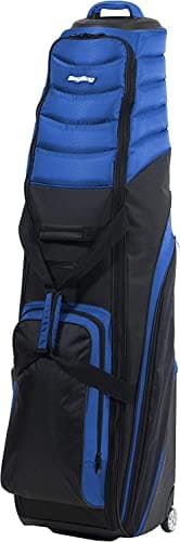 Image of BagBoy T-2000 Pivot Grip Golf Travel Cover - Black/Blue
