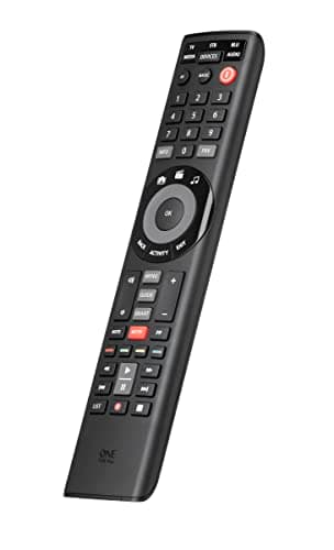 Image of One For All Smart Control 5 - Universal remote for 5 devices (TV, Sat/Cable/DVB-T, Blu-ray, Audio, Sound bar, streaming) - free Setup App and unique NETTV key - Learning remote - URC7955 - Black