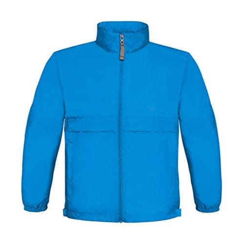 Image of B&C Collection Sirocco Kids Windbreaker Jacket Atoll 5-6 Years