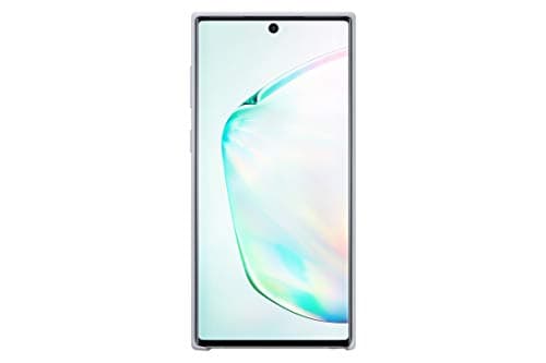 Image of Samsung Original Galaxy Note 10 Silicone Cover Case - Silver