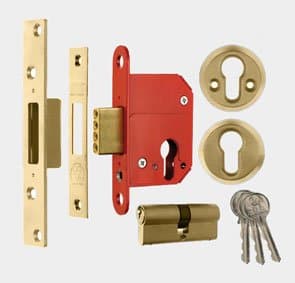 Image of Era Fortress Euro Cyl Deadlock 64mm PB