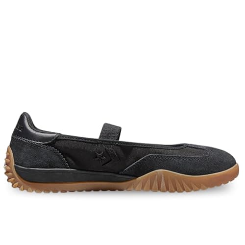 Image of Converse Run Star Trainer Ballet Flat Slip Women's Ballet Flats, Black - A16251C, Black, 6 UK