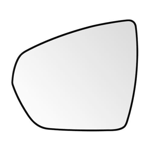 Image of SENZEAL Wing Mirror Glass Heated Passenger Side for Peugeot 3008 2016-2023 5008 2017-2024 Vauxhall Grandland X 2017-2024 Citroen C5 Aircross 2018-2024 (Left)