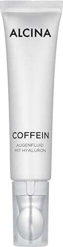 Image of ALCINA Caffeine Eye Fluid - 1 x 15 ml - For a Radiant Eye Area - Reduces Eye Swelling - Cools and Refreshes Instantly - Eye Fluid with Illuminating Pigments, Caffeine and Hyaluronic