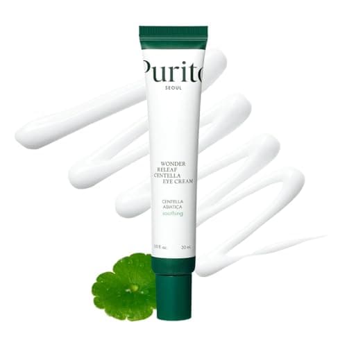 Image of PURITO Centella Eye Cream, Korean Centella, for Sensitive Skin, Soothing, Facial Eye Cream for face, Dark Circles, Wrinkles, Puffiness, K-Beauty, Vegan & Cruelty-Free, 30ml 1fl.oz
