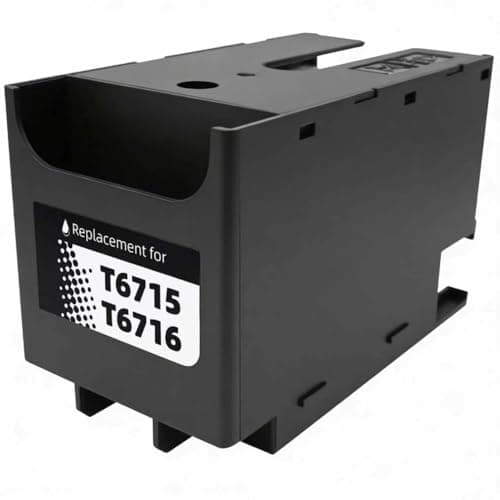 Image of Aurotec T6715 T6716 Ink Maintenance Box Compatible for Epson T6715 T6716 C13T671500 C13T671600 for Epson WorkForce Pro WF-4720DWF WF-4725DWF WF-4740DTWF WF-4820DWF WF-4830DWF WF-C5210DW WF-C5290DW