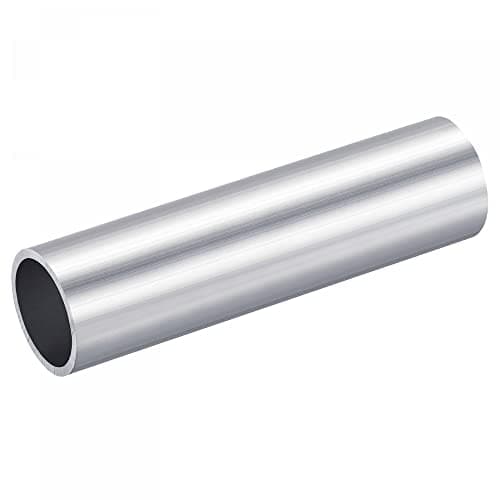 Image of sourcing map 6063 Aluminum Round Tube 28mm OD 24mm Inner Dia 100mm Length Pipe Tubing