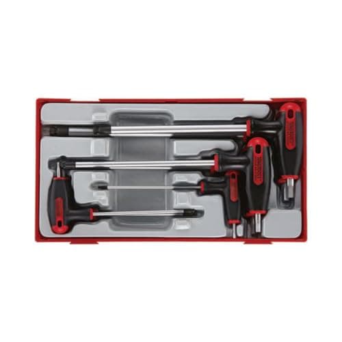 Image of Teng Tray T-Handle Hex Driver Set 7-PCE TTTHEX7 Qty 1 Set