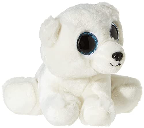 Image of Ty UK Ltd Ari Polar Bear Beanie Babies, White, 15 cm