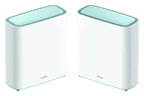 Image of D-Link M32-2 EAGLE PRO AI Wi-FI 6 AX3200 Mesh System (2-Pack) with AI Wi-Fi/Traffic Optimiser, AI Parental Control, Gigabit Ports, MU-MIMO, 1024 QAM, OFDMA, WPA3, Works with Alexa/Google Assistant