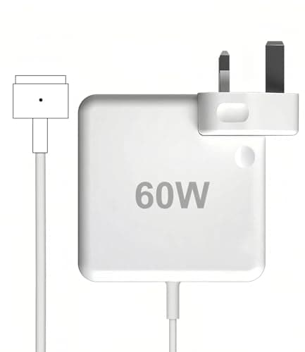 Image of TT&C 60W T-Tip Power Adapter,Fast Charger Compatible with Mac book Pro,Laptop Charger Compatible with Mac Book Air/Pro 13-Inch (After 2012) A1425 A1435 A1502