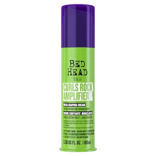 Image of Bed Head by TIGI Curls Rock Amplifier – Curl Shaping and Defining Cream with Anti Frizz Protection for Beautifully Enhanced Curls and Waves, 100ml