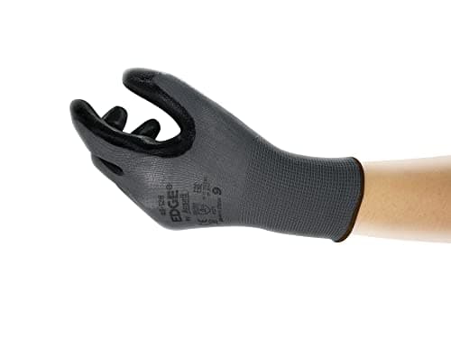 Image of Ansell Edge 48-128 Safety Work Gloves Mechanical Protection, Size 7(S), (12 Pairs)