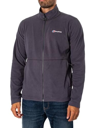Image of Berghaus Men's Prism Micro Polartec Fleece Full Zip Jacket Fleece Full Zip, Carbon, S