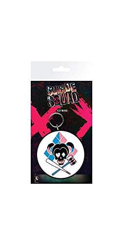 Image of DC Comics Suicide Squad, Harley Quinn Skull, Keyring