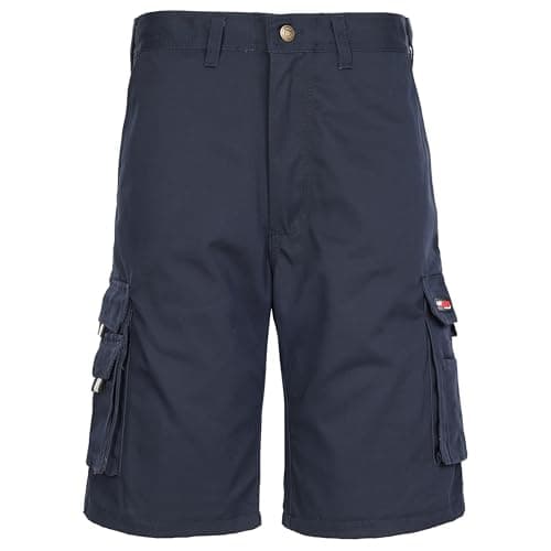 Image of TuffStuff - Pro Work Shorts - Cargo Shorts - Durable - Triple-Stitched Seams - Comfortable Work Shorts - Side Pockets Navy