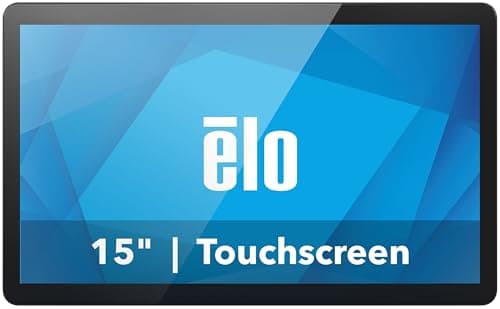 Image of Elo 1504L - 15" Touchscreen Monitor with Anti-Glare Glass - TouchPro PCAP 10 Touch, 1920 x 1080, No Stand, Black