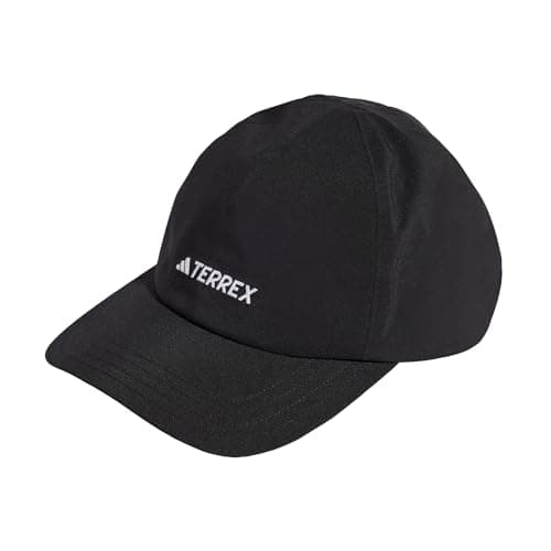 Image of adidas Unisex Terrex RAIN.RDY Cap, Black/White, XL