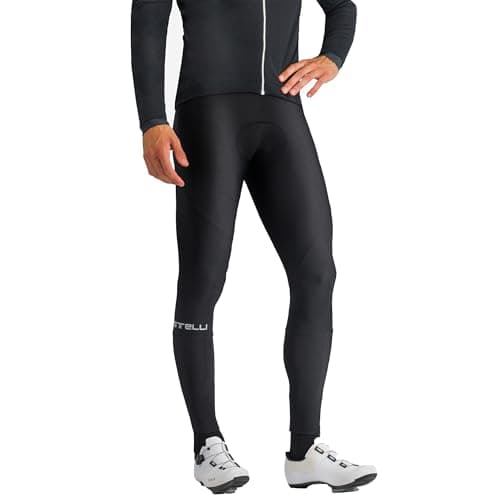 Image of CASTELLI 4520524-010 ENTRATA BIBTIGHT Cycling bib shorts Men's BLACK Size M